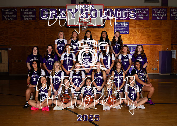 8th Girls 5x7