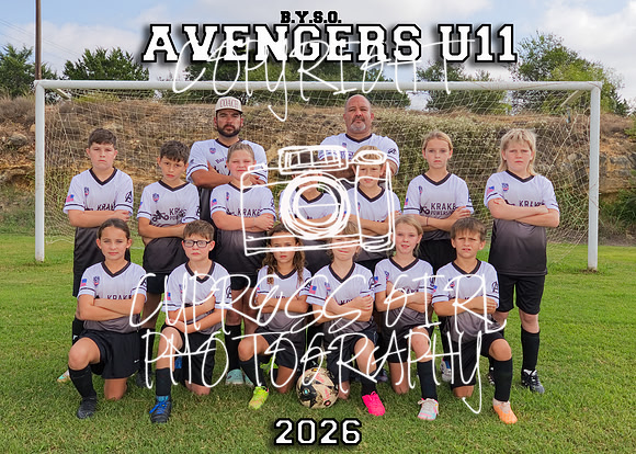 Avengers U11 5x7