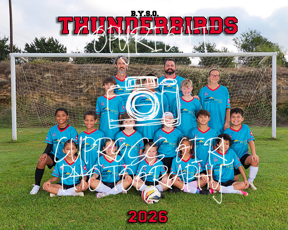Thunderbirds U11 8x10
