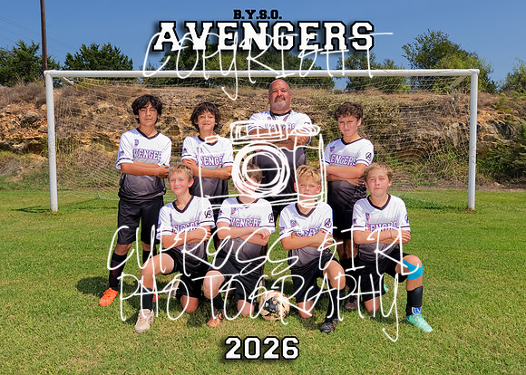 Avengers U15 5x7