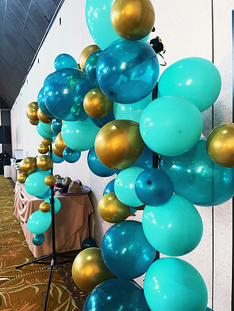 Balloon backdrop